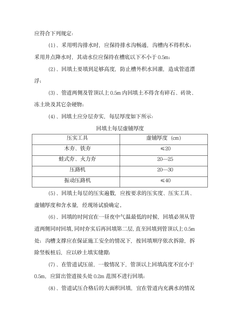 土方工程施工方案第3页