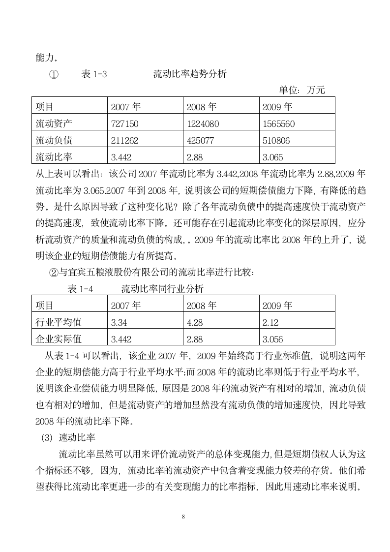 贵州茅台分析报告第8页