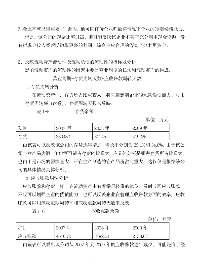 贵州茅台分析报告第10页