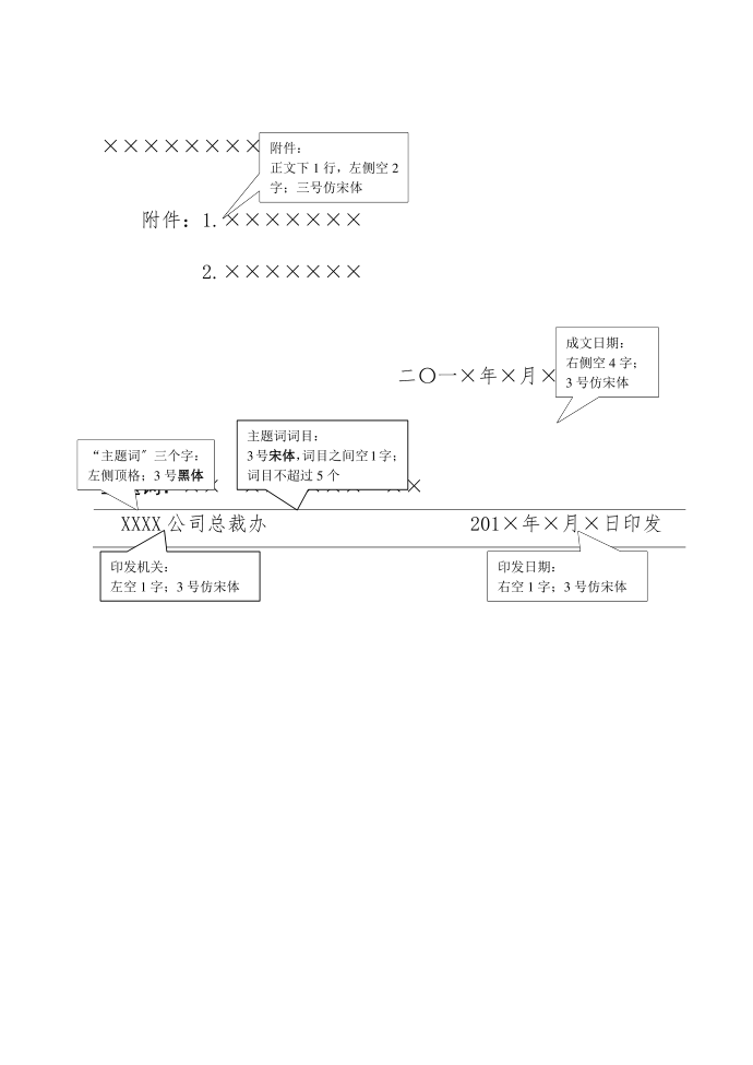 红头文件模板(按国标制)第2页