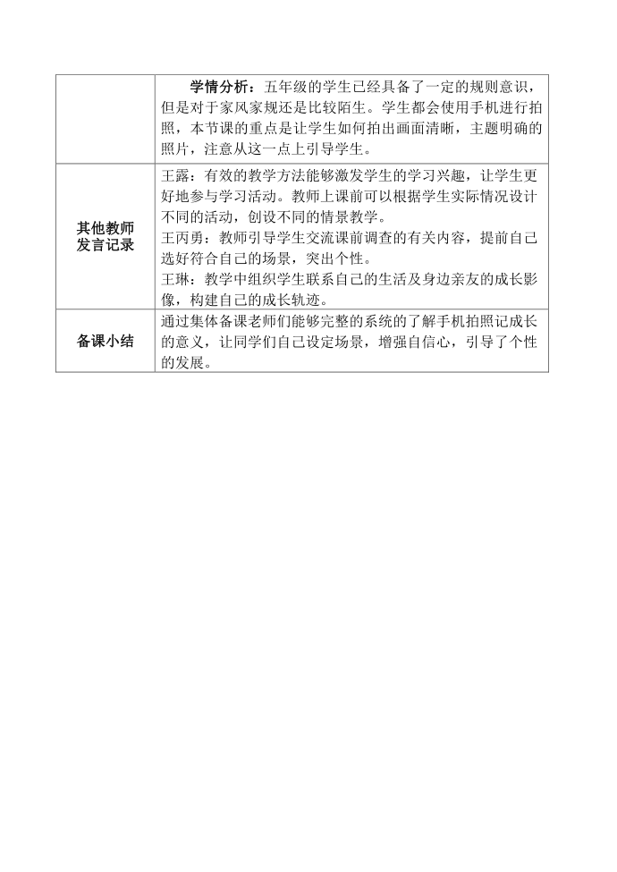 小学五年级信息技术五年级集体备课第2页