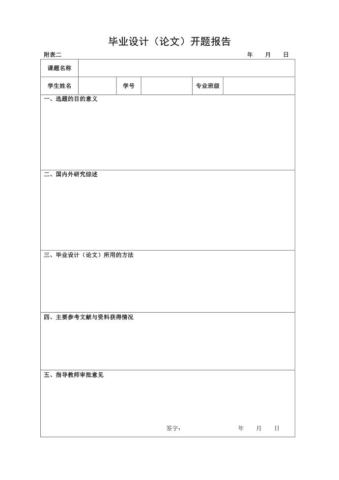 4毕业论文附表第2页