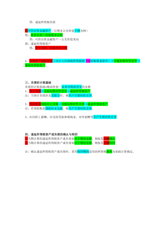 所得税总结第2页