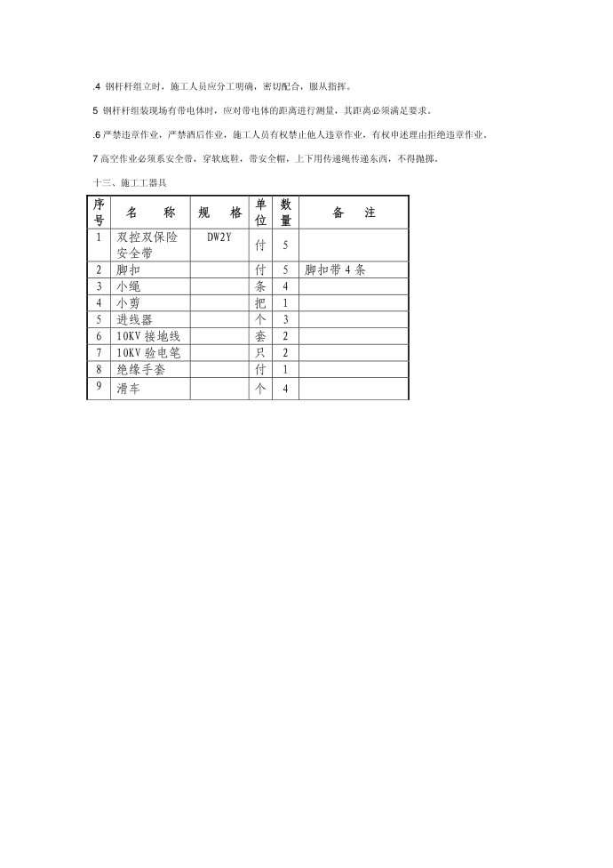 施工方案第4页