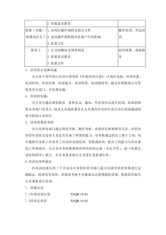 公司 仓库管理制度+培训管理制度第3页