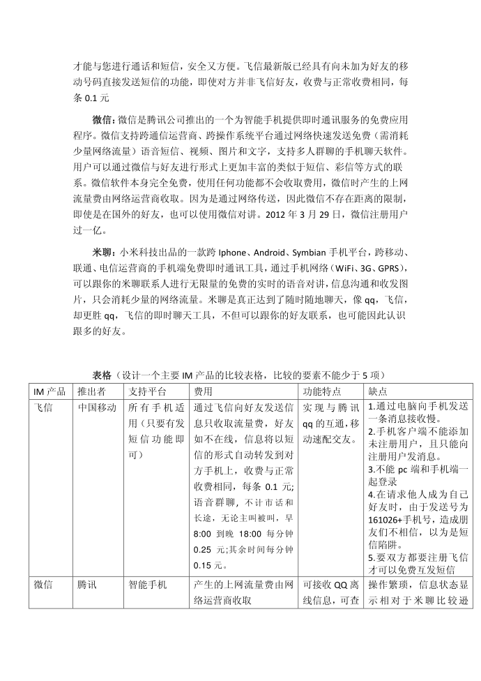 移动互联网im服务市场分析报告第2页