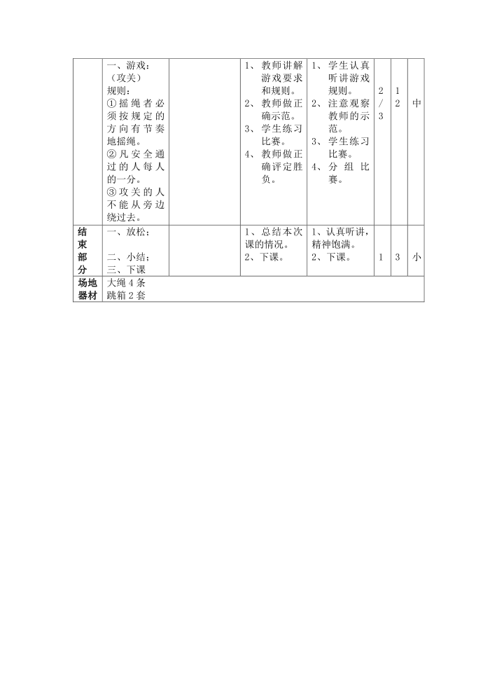 1、游戏课2、技巧、游戏3、支撑跳跃、游戏第5页