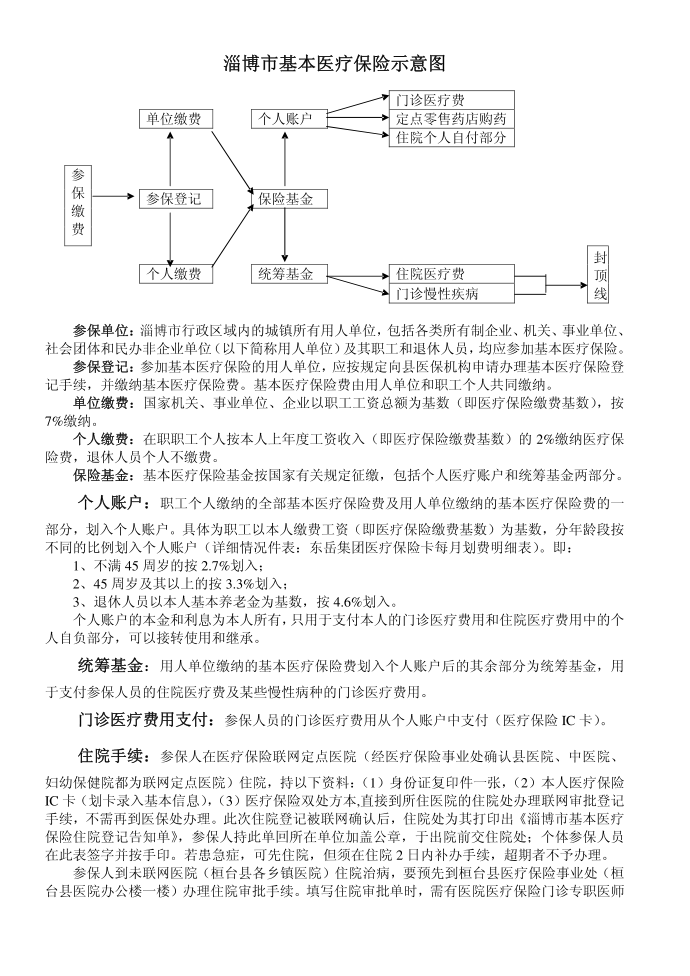 医疗保险说明第1页