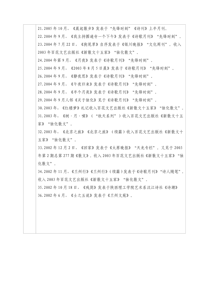 人才登记表第4页