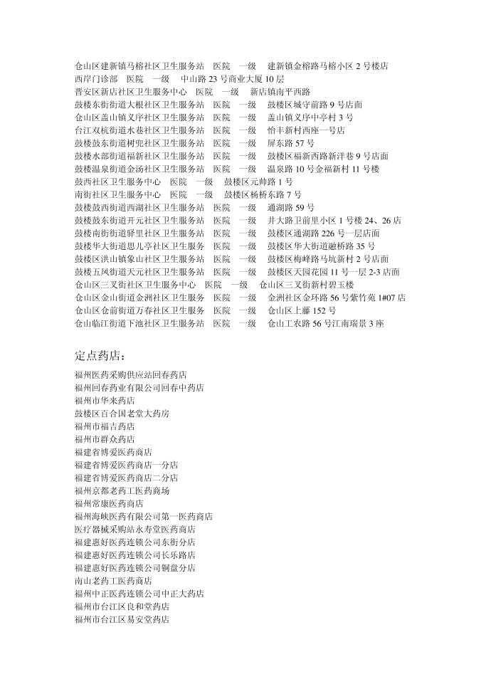 福州医疗保险定点第3页