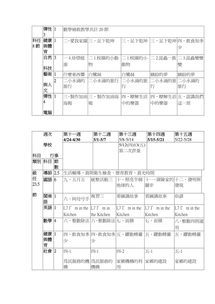 四年级部分第3页