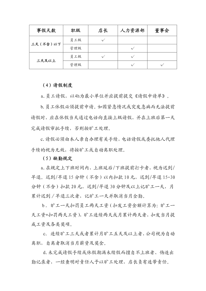 管理制度第3页