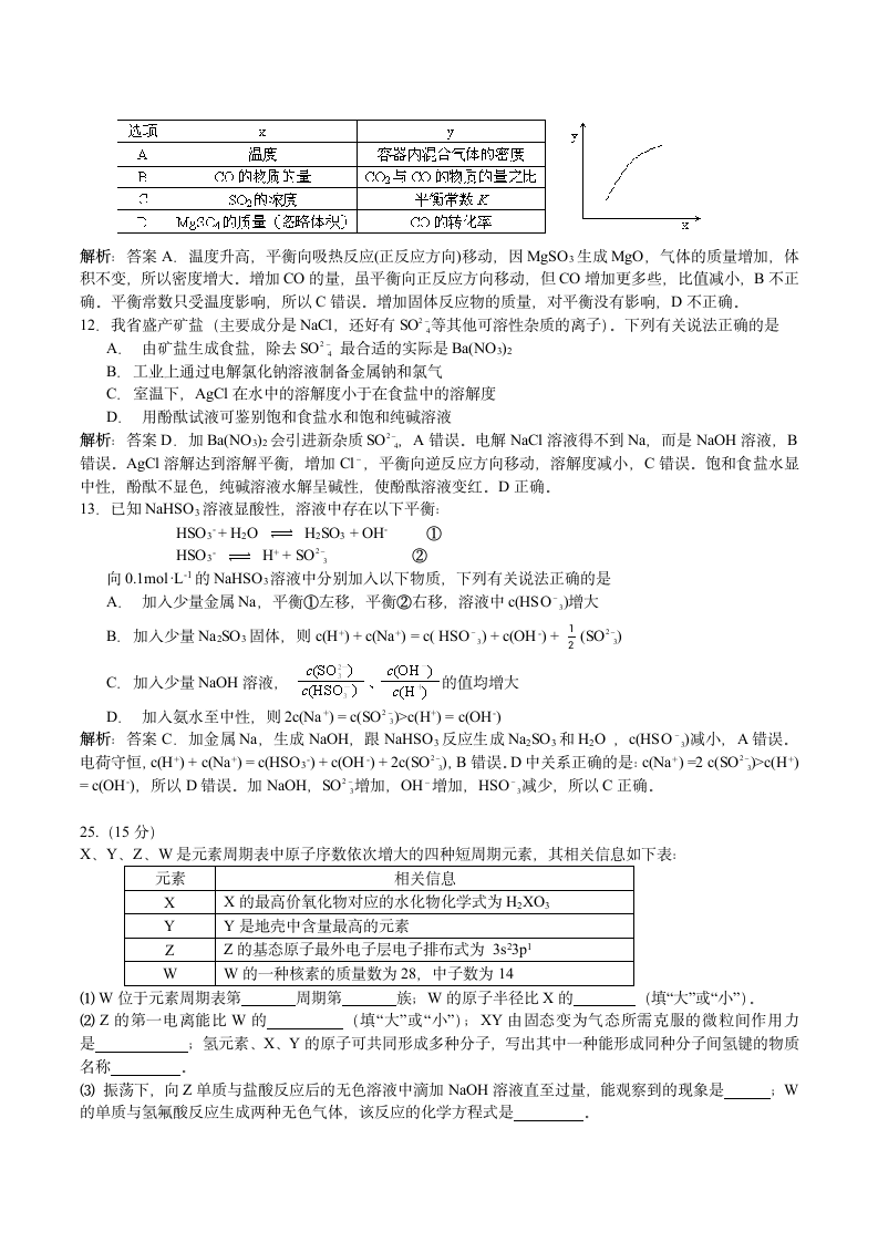 2013高考安徽理综化学试题解析第2页