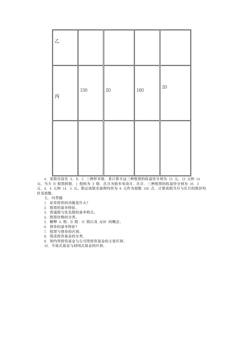 证券从业资格考试《证券投资分析》模拟试题第5页