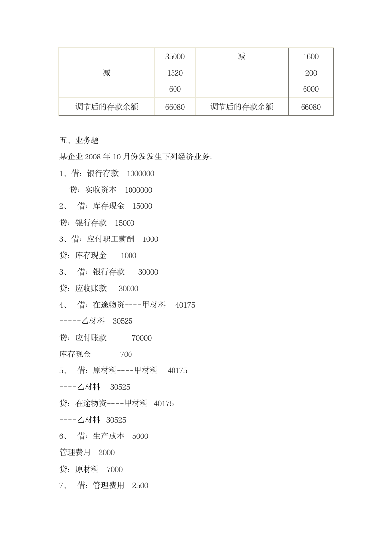 《基础会计》试题第18页