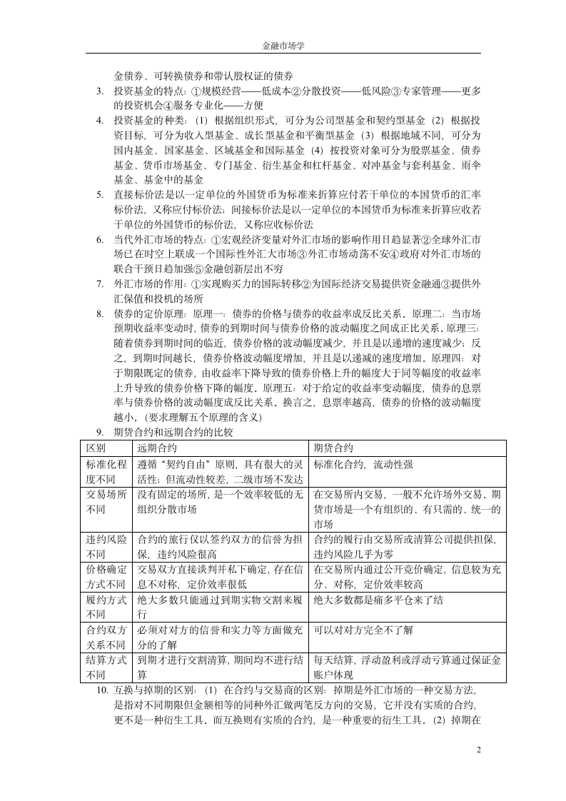 金融市场学第2页