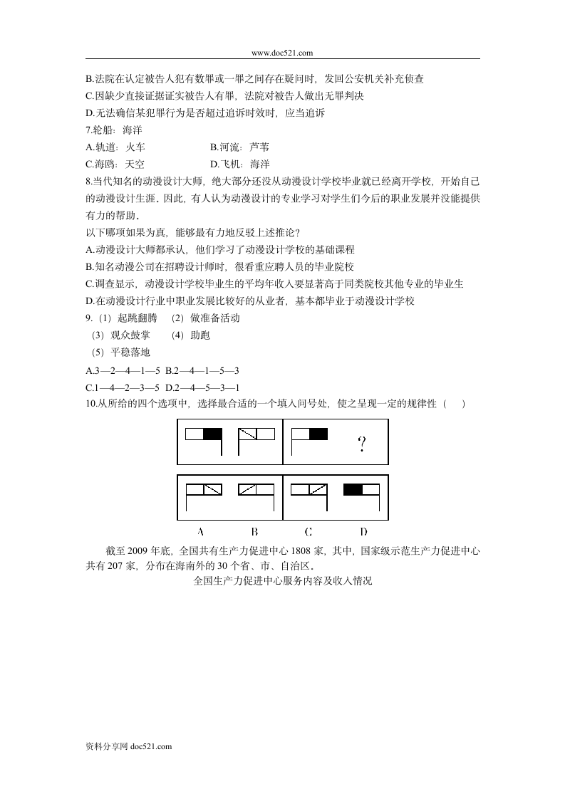 2013年中国农业银行考试考试内容试题资料第4页