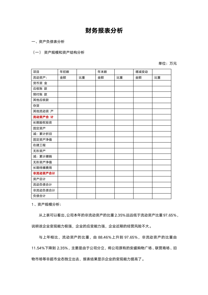 财务分析报告.doc第1页