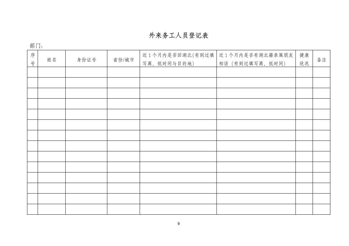 公司疫情防范工作实施方案.docx第9页