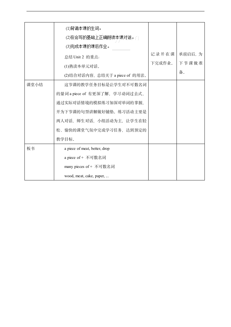 小学英语湘少版六年级下册《Unit 2 1》教学设计.docx第3页