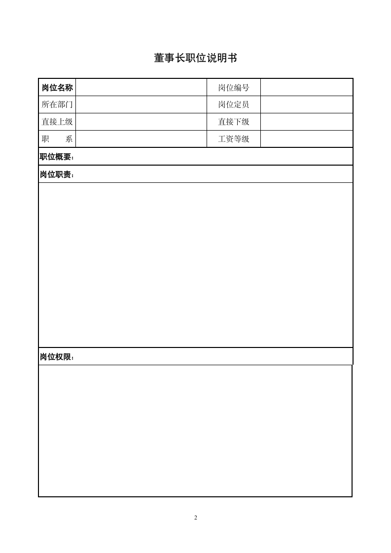 某某公司职位说明书.docx第4页