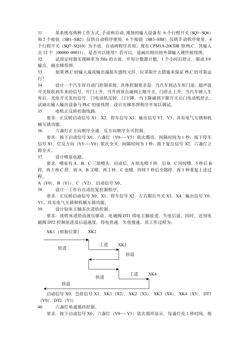 PLC期末考试题第2页