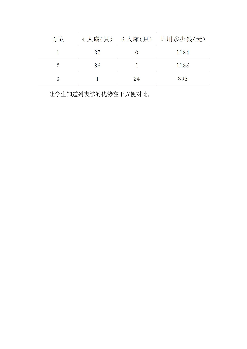 西师大版三年级数学下册第三单元《问题解决》精品教案.doc第8页