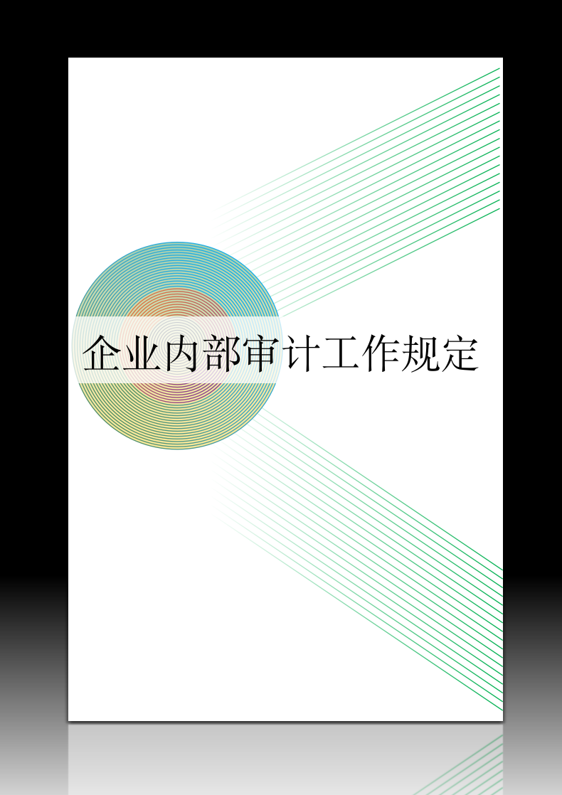 企业内部审计工作规定.docx第1页