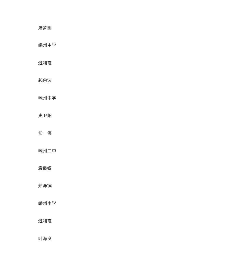 高二数学竞赛获奖第5页