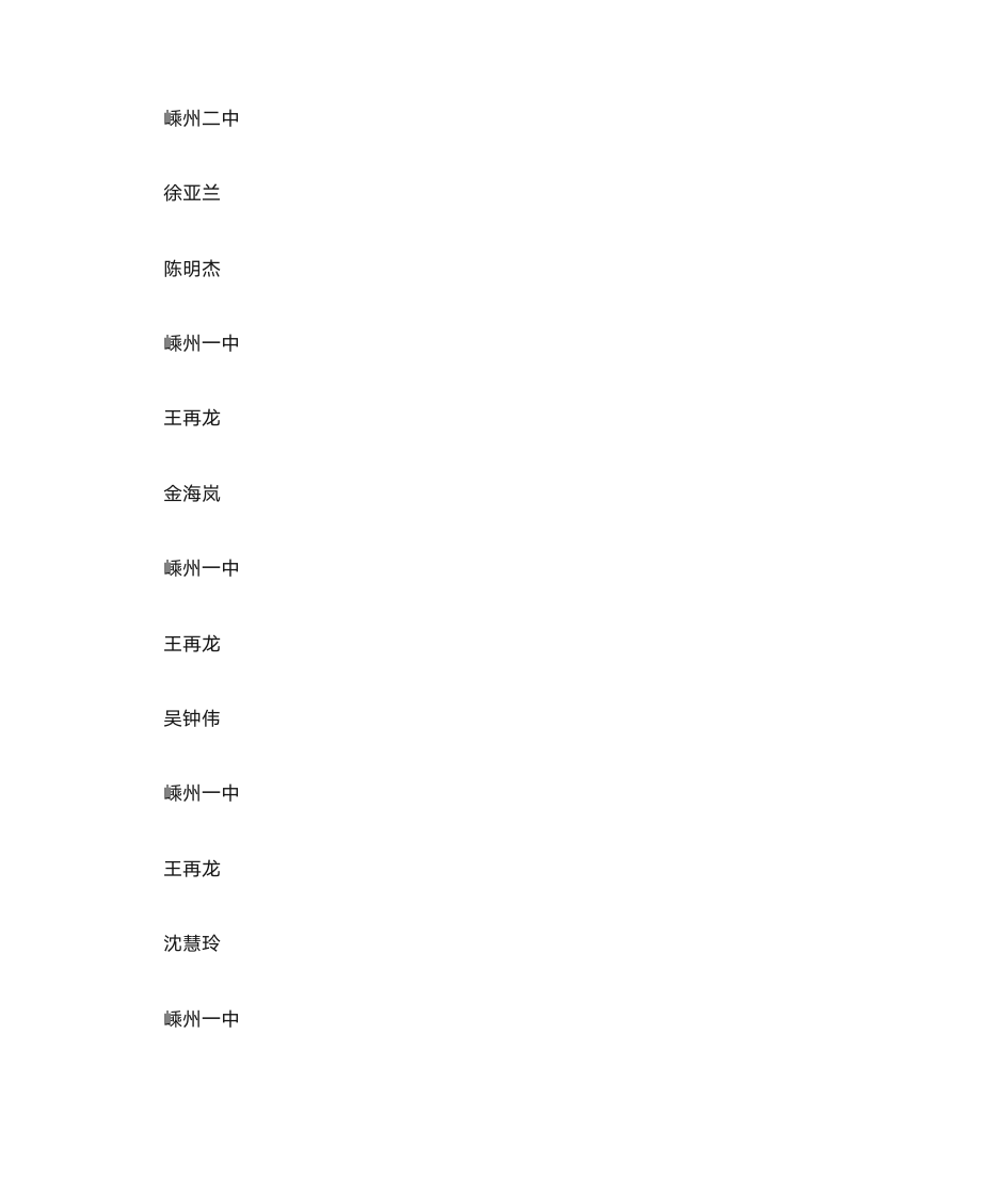 高二数学竞赛获奖第13页