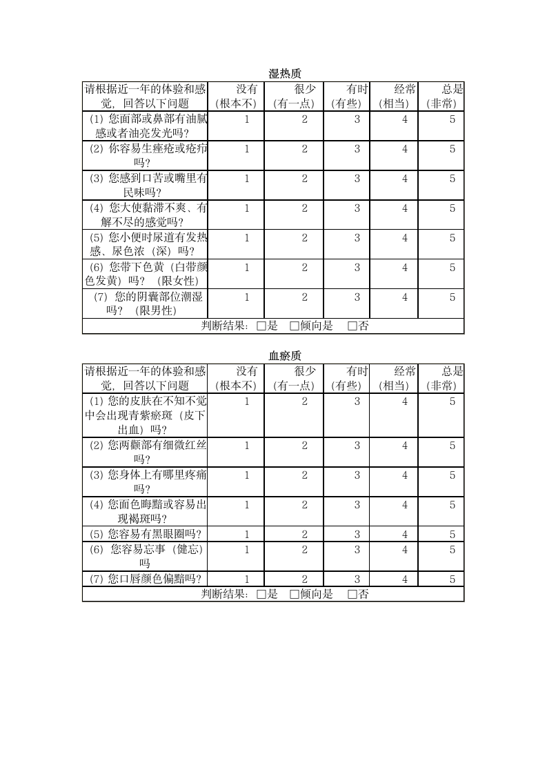 中医体质辨识标准及评分标准.docx第10页