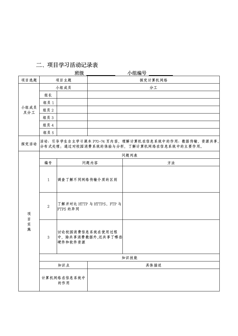 3.2 计算机网络 学案 2021—-2022学年粤教版（2019）高中信息技术必修2.doc第2页