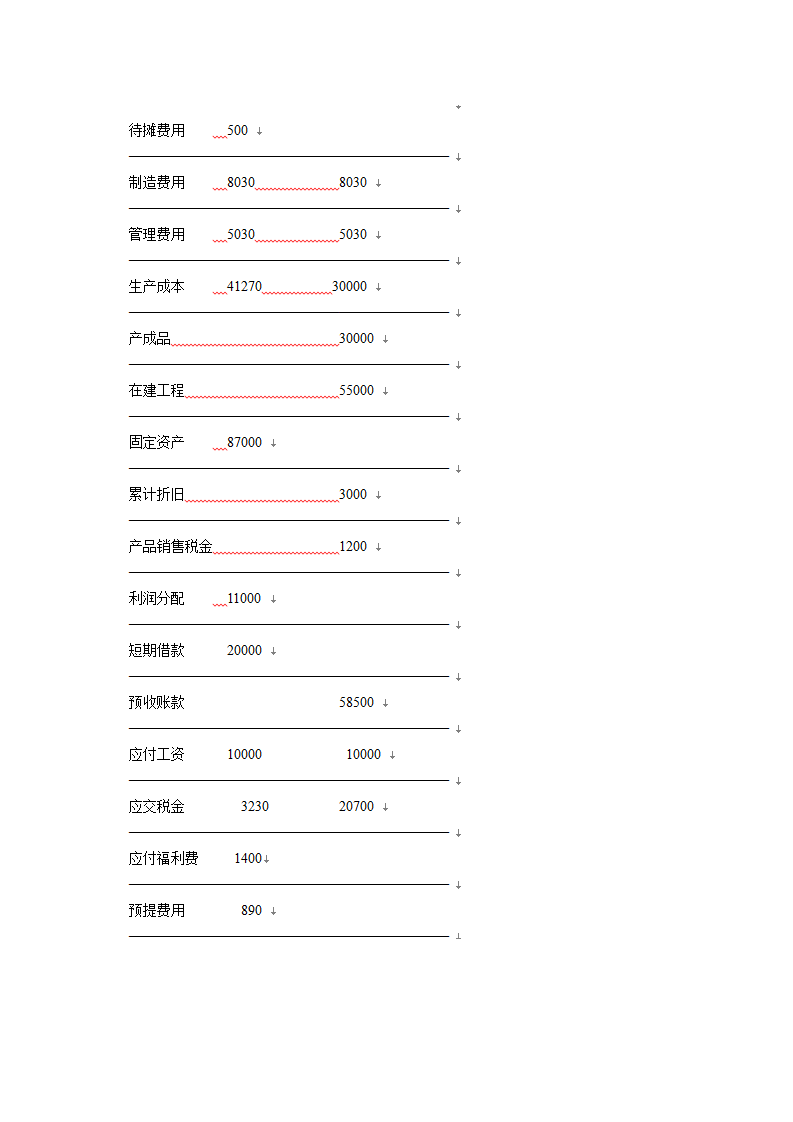 基础会计学模拟试题五第5页