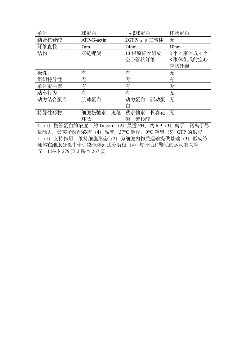 细胞生物学试题第3页