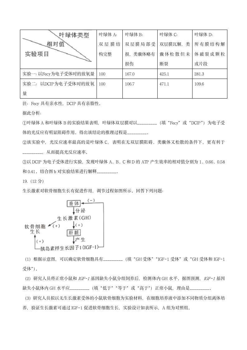 2021年新高考湖南生物高考真题第8页