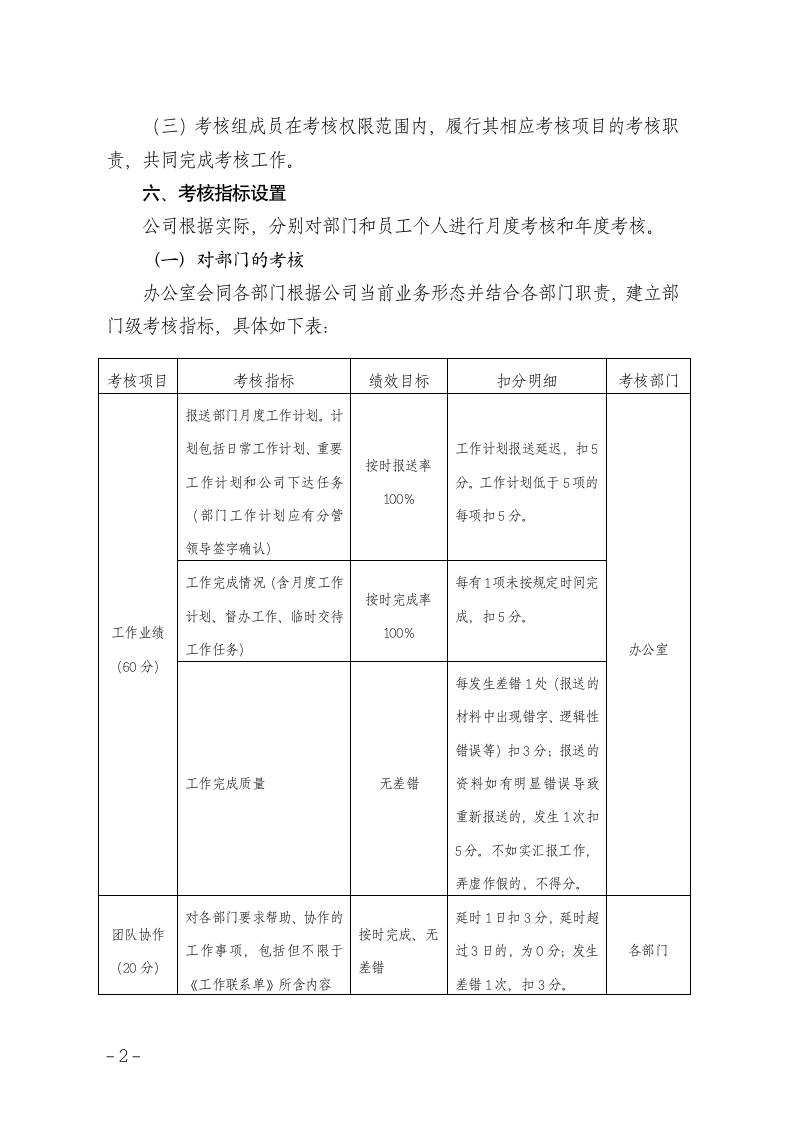 公司绩效考核管理办法.doc第2页