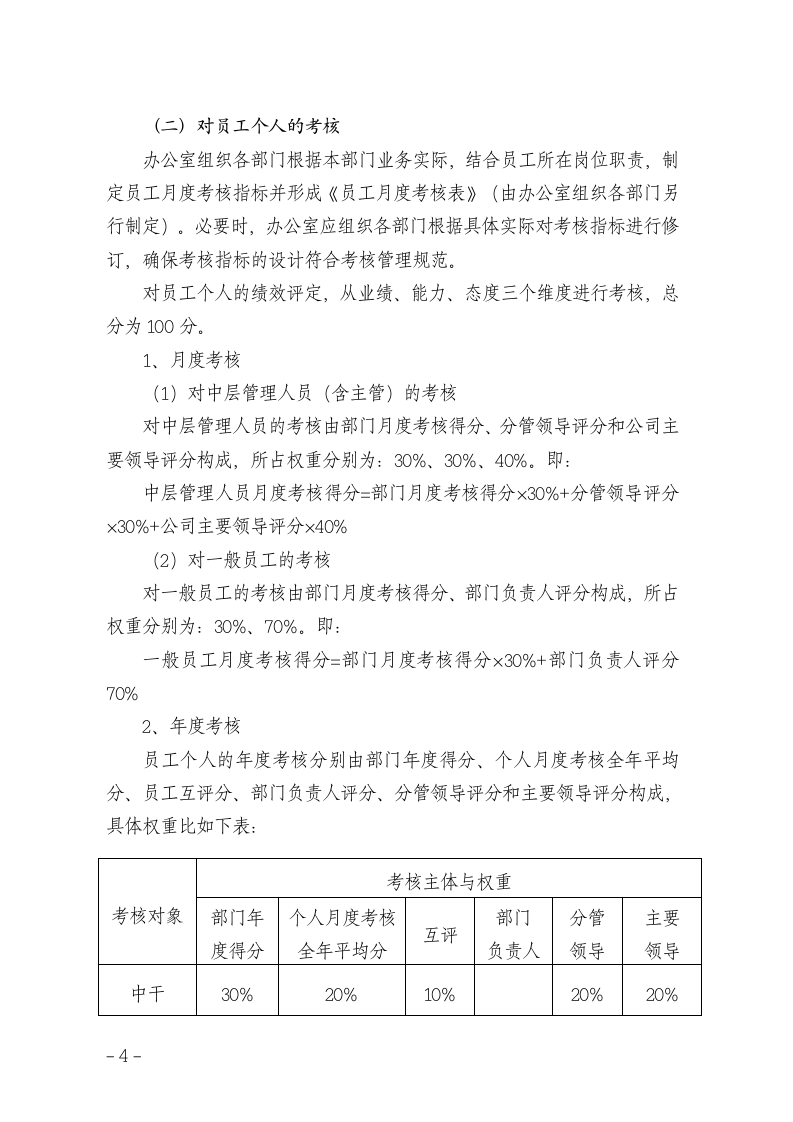 公司绩效考核管理办法.doc第4页