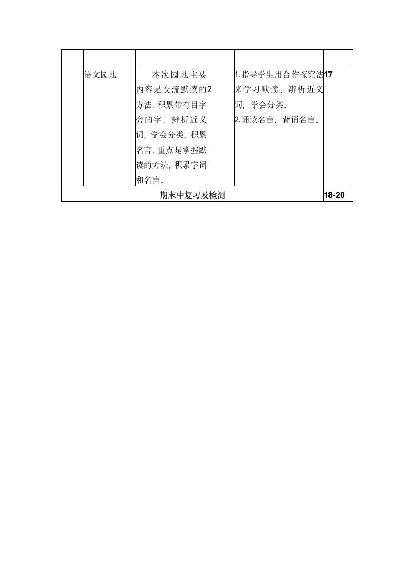 部编人教版语文三年级上册教材分析教学计划及教学进度.doc第16页