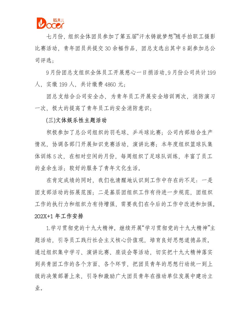 公司团支部年度总结计划.doc第3页