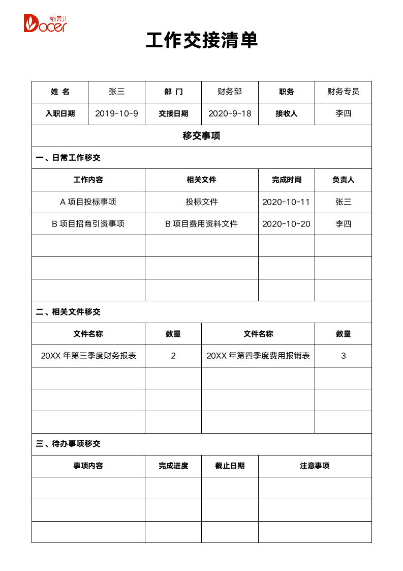 工作交接清单.docx