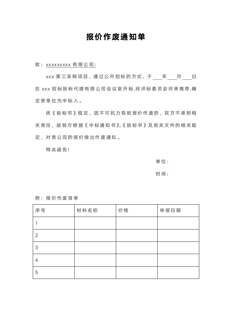 报价作废通知单.docx第1页