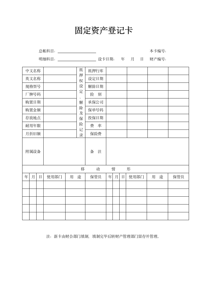 固定资产登记卡.docx第1页