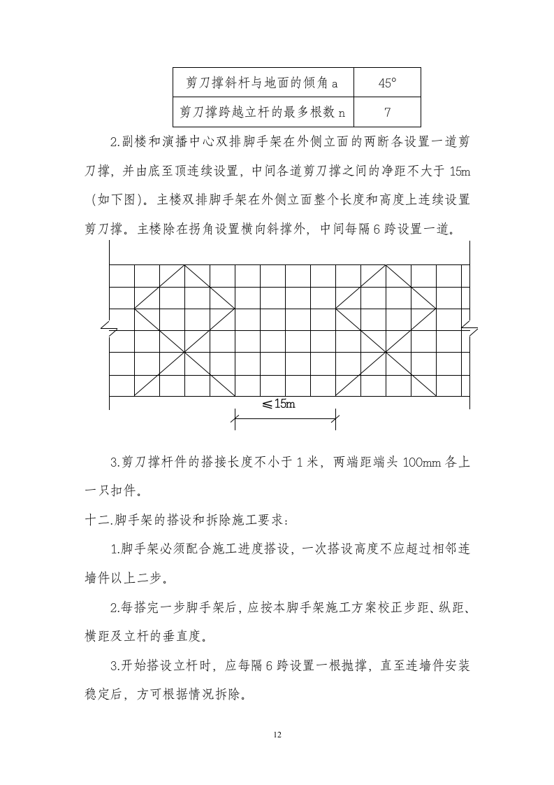 高层框剪结构综合楼脚手架施工方案.doc第12页