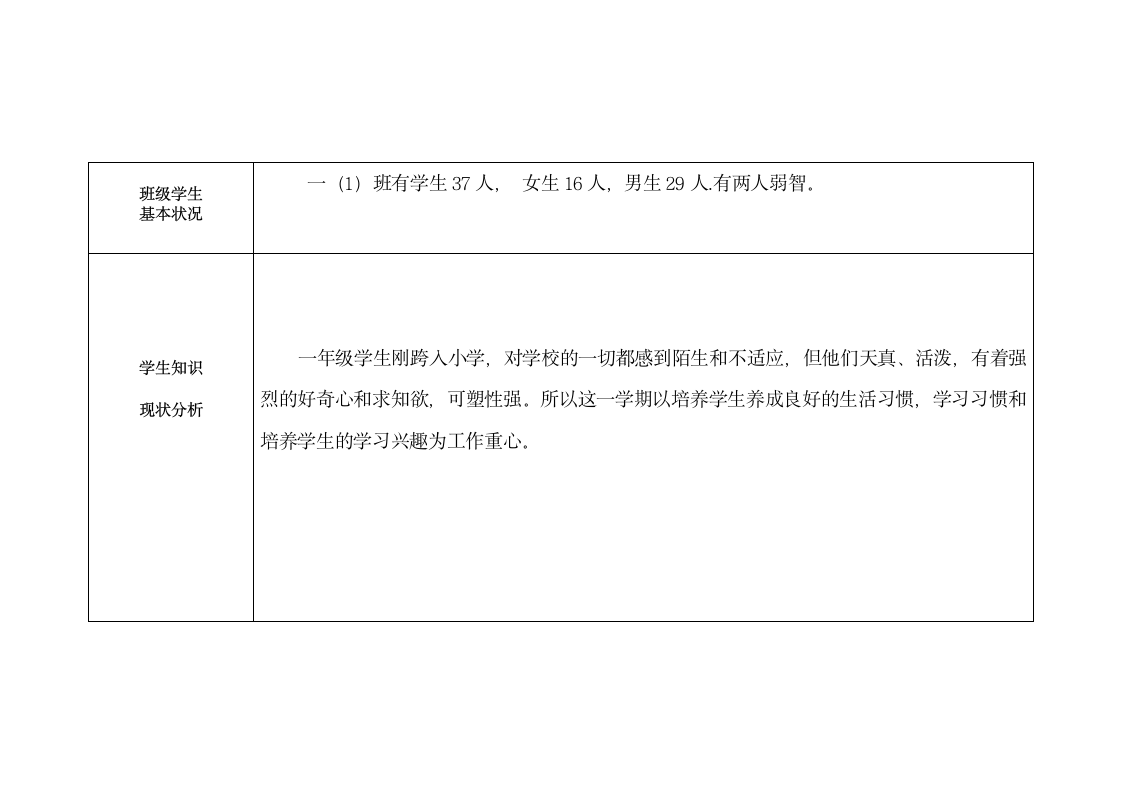 20152016年一年级上册数学教学计划.doc第3页