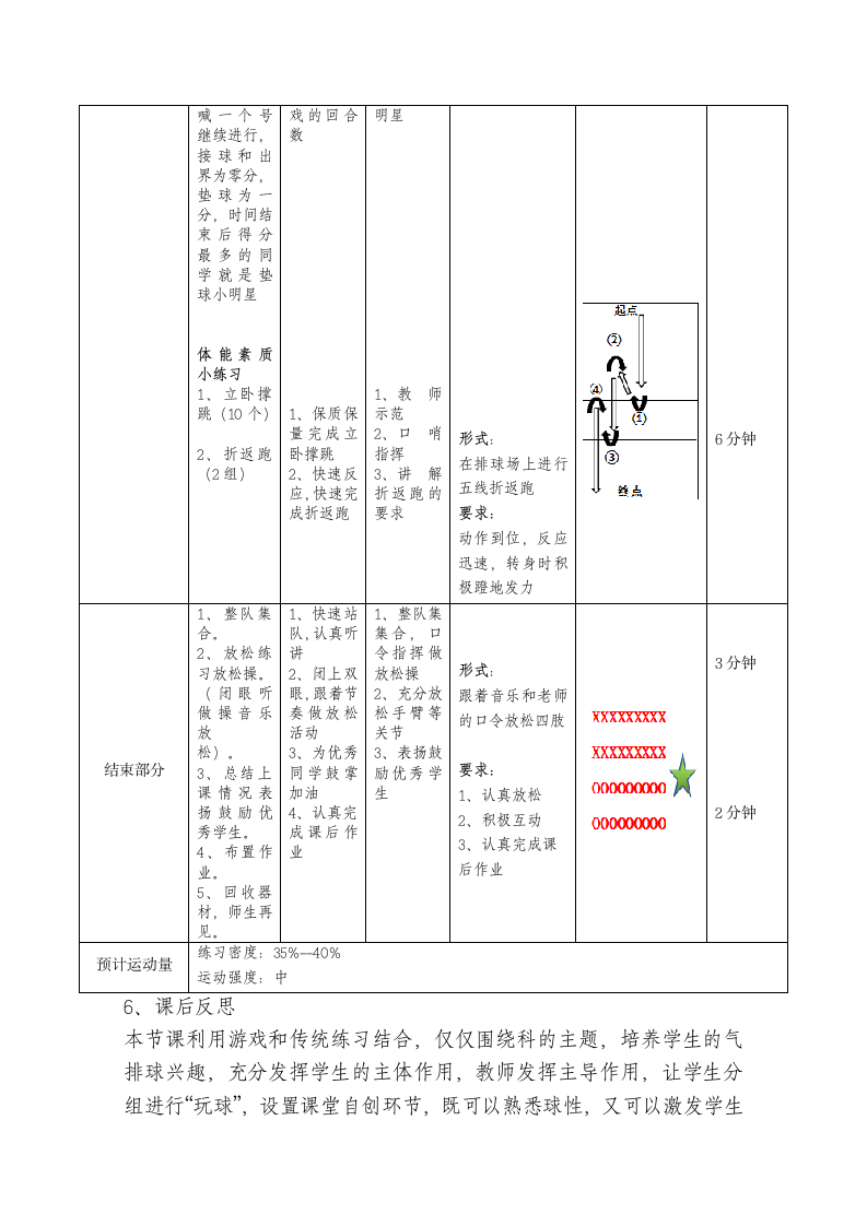 体育与健康人教1～2年级全一册气排球与游戏教案.doc第7页