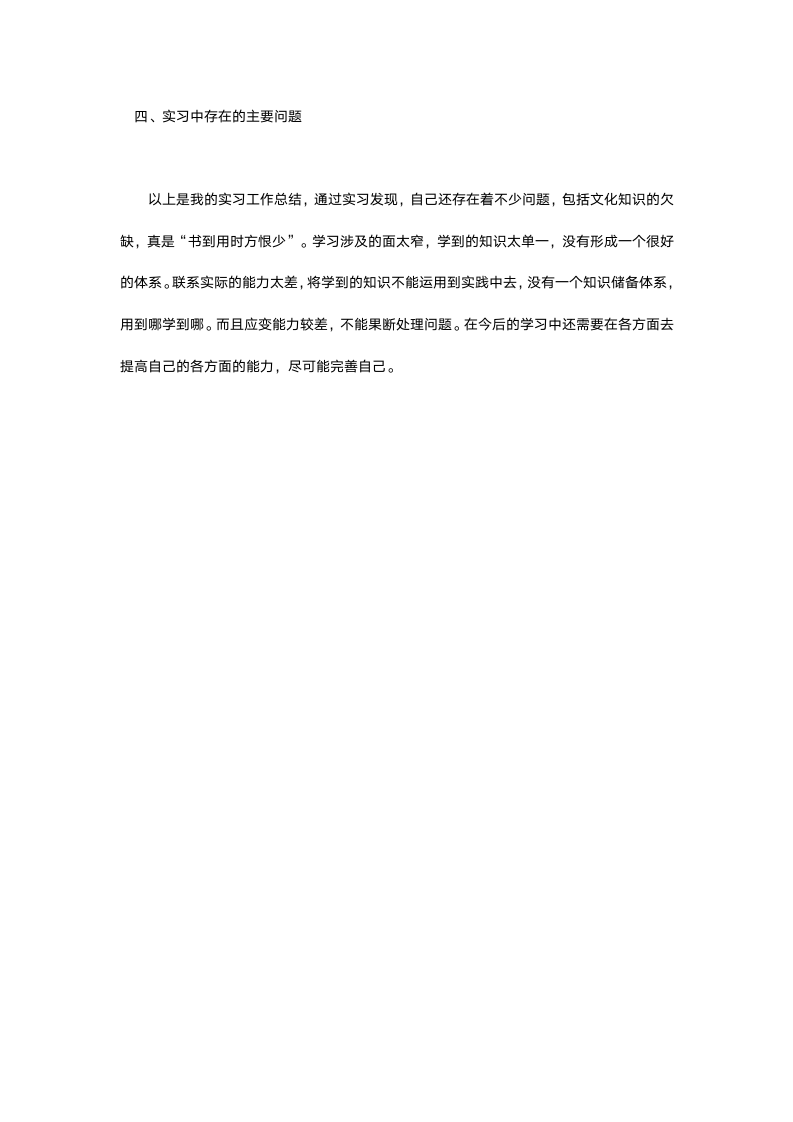 大学生销售顶岗实习报告1.docx第4页