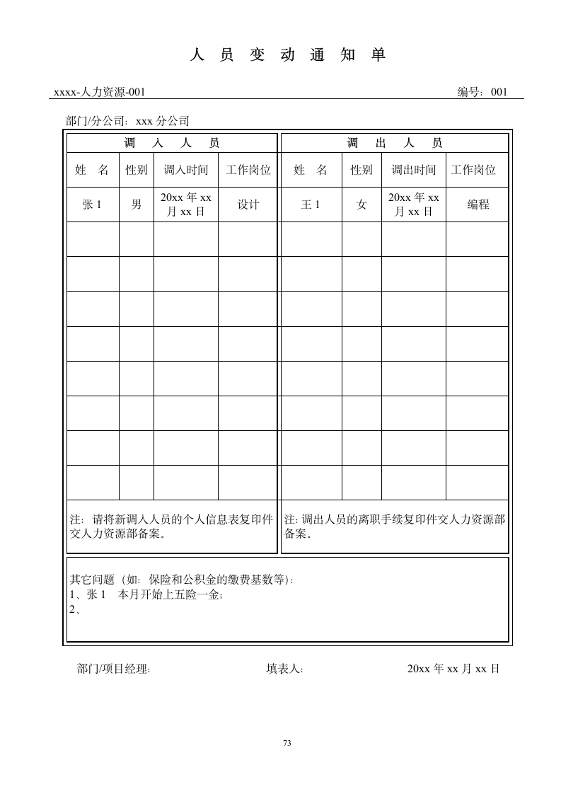 人员变动通知单.doc