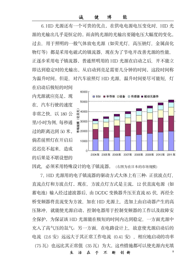 论电子技术在汽车照明中的新应用毕业论文.doc第7页