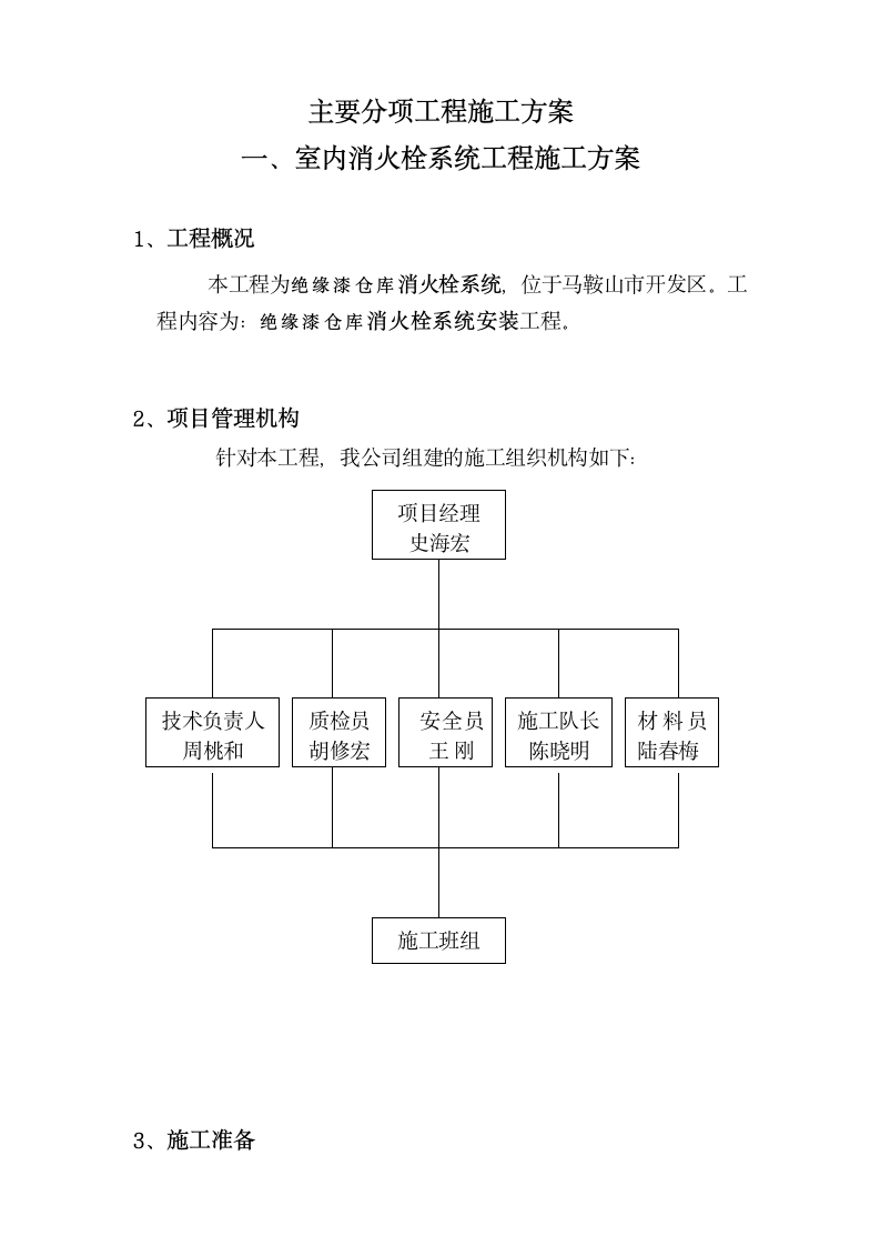 施工方案之室内消火栓系统.doc第4页