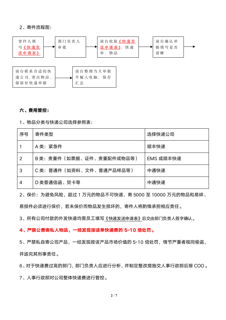 快递件收发管理规定.docx第2页